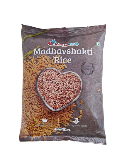 Madhavshakti Parboiled 2 kg Rice Improves Digestion & Sugar Control