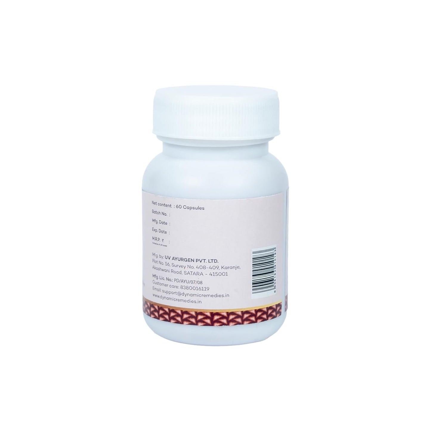 UV Liv Ayurvedic Liver Care Capsules | Supports Liver Function, Digestion & Natural Immunity | With Giloy & Guduchi(60 Cap)
