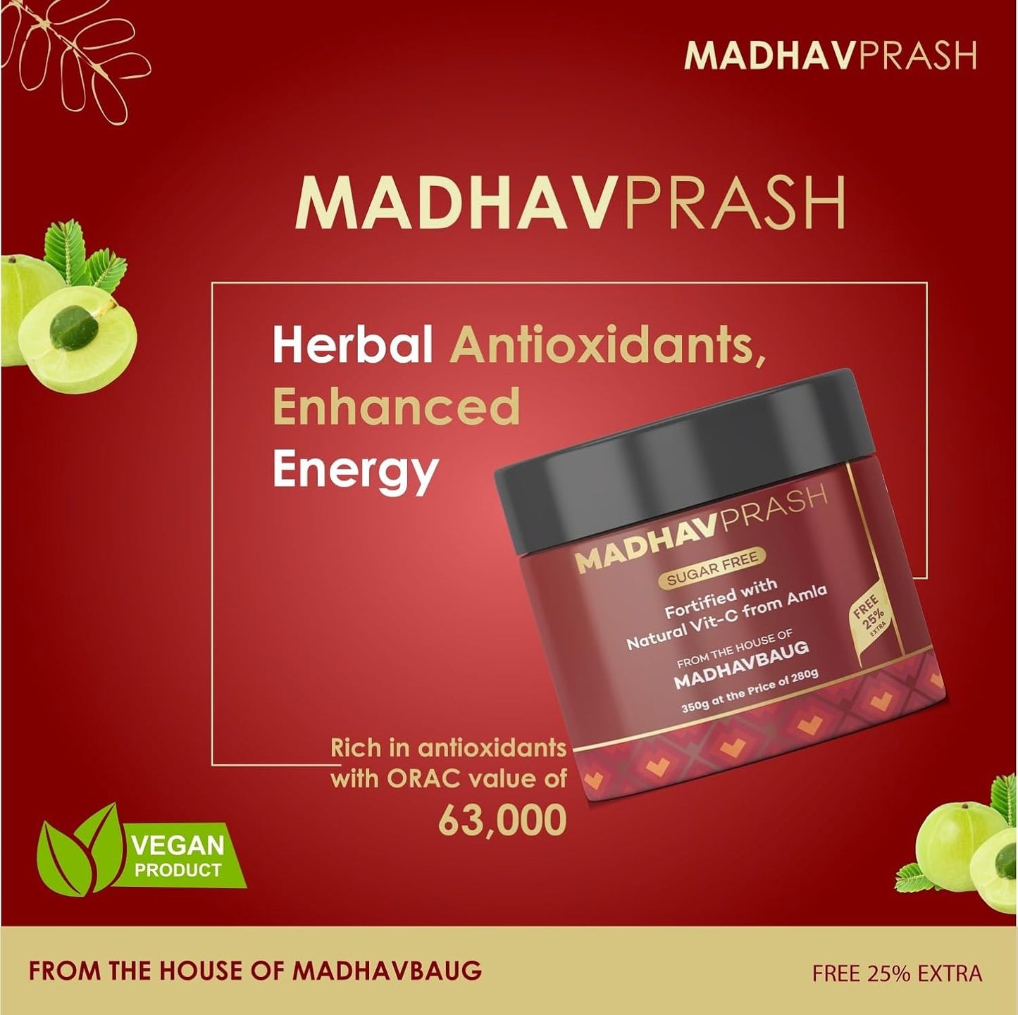 Madhavprash - Heart Ka Chyawanprash - 2 Months Supply